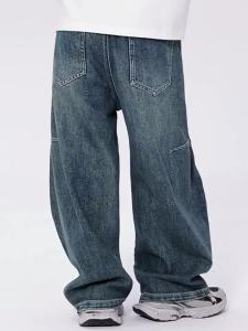 zosee | Fade-resistant Retro Denim Pants Multi-seasonal