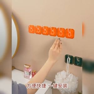 Bộ 6 móc cao cấp dán tường móc thép dán tường siêu chắc móc dán tường chịu lực cao cấp sét 6 móc dán chịu lực combo 6 móc dán treo đồ tiết kiệm