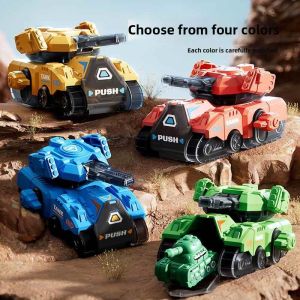 ZHENG FU | Winding Tank Toy with Rotatable Turret
