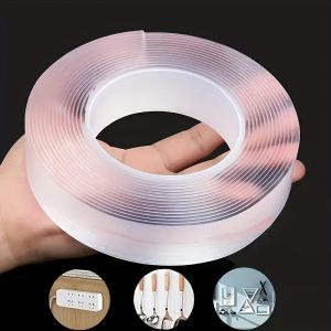 Double Contact Nano Tape Powerful Extra Strong Sided Adhesive for Kitchen and Bathroom Waterproof and Cleanable Tool