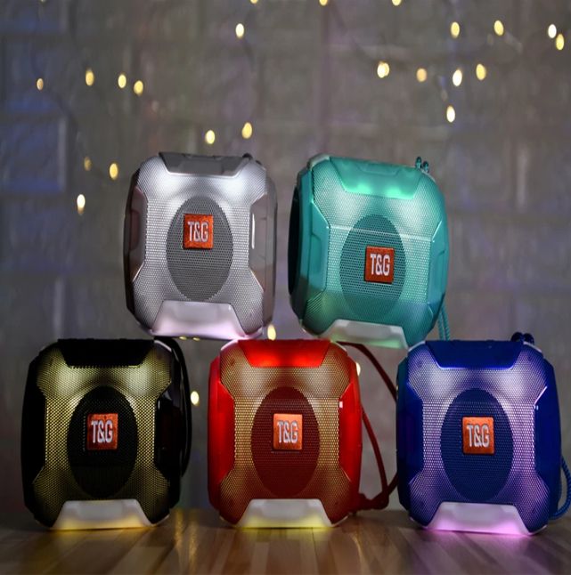 T&G TG-162 Wireless Bluetooth Subwoofer Speaker With LED Lights ...