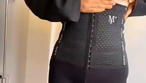 HIPPOLAND Korset Stagen Pengecil Perut Pasca Melahiran Pelangsing Membentuk Body Slimming Pant 414-415