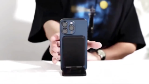 Magnetic Phone Stand Pocket Portable Tripod Hidden Foldable Selfie Holder Compatible Mobile Angle Adjustment