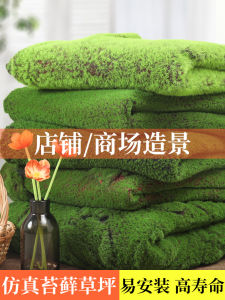 Xing You Artificial Moss DIY Fake Greenery Potted Plant Wall Decor Minimalist Pastoral Style Single/Bundle