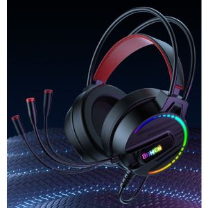 Headphone Gaming GH100 Headset Bando With Microphone Gamen