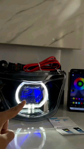 Modifikasi Lampu Depan Ninja 150 R: Biled Asli & Projector CR7