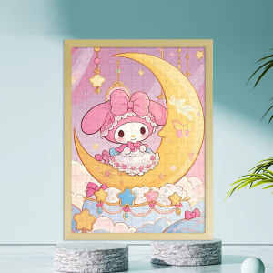 Mèo Melody Puzzle 1000 Mảnh Gỗ Khung Hình Đồ Chơi Giáo Dục Cho Trẻ Em Từ 6-10 Tuổi Đồ Chơi Thủ Công DIY Quà Tặng