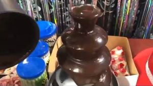 【COD】3/4 Layers Chocolate Fountain Machine Stainless Steel Chocolate Waterfall Machine chocolate maker