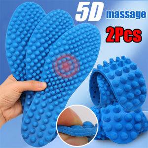 แผ่นรองวิ่งกีฬาพื้นรองเท้าแบบนวด5มิตินุ่มยืดหยุ่นสูงที่ใส่ถุงรังผึ้งพื้นรองเท้าการดูดซับแรงกระแทกสำหรับผู้ชายผู้หญิงบรรเทาอาการปวดเท้า