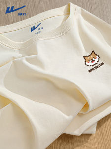 Warrior | Áo Thun Cotton In Hình Shiba Inu Sáng Tạo