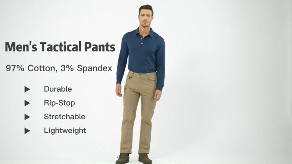 Men Blue Tactical Pants Multi Pockets Summer Thin Outdoor Camping Trekking Hiking Military Waterproof Quick Dry Stretchable Trousers Cargo Pants Uniform