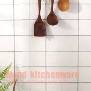 JD Home 🇲🇾 [Ready Stock] ❤ Natural Wooden Cooking Utensils Spatula Fried Shovel Spoons Kitchenware Cooking Rice Soup Mixing Spoon Tableware Kitchen Cooking Tools Alat Masak
