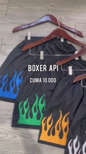 (GRATIS ONGKIR) Celana Kolor Pria | Celana Kolor Motif Api BB 35 - 100 KG | COD