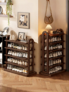 ZHUSHANXIA | Solid Wood Multi-layer Shoe Rack