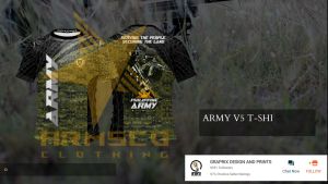 Army V5 T-Shirt Full Sublimation