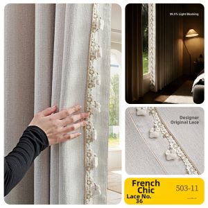 Soundproof Light-Blocking Thermal Insulating Sunscreen Curtain
