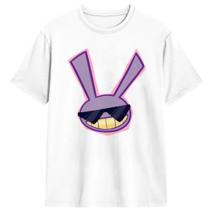 Bandai | Amazing Circus Jax TADC Rabbit Mens Kids T Shirt Vintage Tee Shirt Short Sleeve Round Neck T-Shirts 100% Cotton Printing Tops