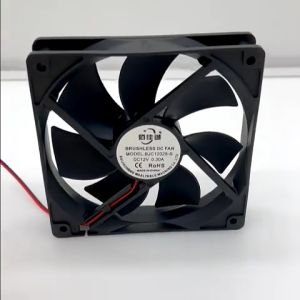 พัดลมระบายความร้อน พัดลมระบายอากาศ พัดลมเคส อุปกรณ์เสริมตู้ฟักไข่ พัดลมตู้อบ 12x12ซม 50-60HZ ลมแรง พิมพ์ผ่านเทคโนโลยี DLP อัพเดทสำหรับมือใช้งาน