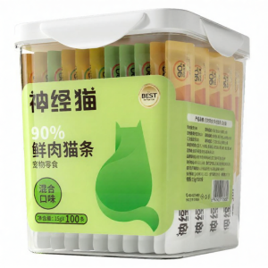 SHENJINGMAO | Fattening Main Food Hydration Nutritious Cat Sticks 100 Pieces