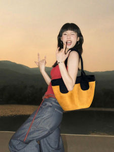 Tote Bag Large Capacity Commuter Womens New 2025 Luxury Subtle High-End Feelings Loose Shoulder Underarm Bag Korean Style