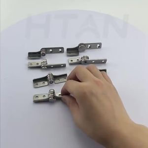 1 Cái Bản Lề Giảm Chấn Bằng Thép Không Gỉ Có Thể Điều Chỉnh Tùy Ý Cho Đồ Nội Thất Khung Gỗ Bản Lề Định Vị Trục Không Khung