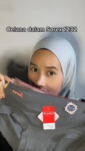 3Pcs Pakaian Dalam Wanita Sorex 1232 Full Katun Celana Dalam Terlaris Top Brand By Sorex
