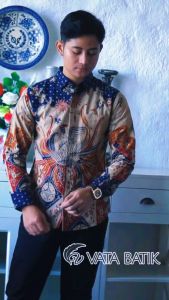 Kemeja Batik Pria Vatabatik Slimfit Premium VATA 03
