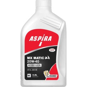 Oli Aspira Shell MX matic 20w-40 0.8 lt aspira original astra otoparts