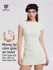 COSLEAF | Chân Váy Chạy Bộ & Thể Thao Thông Gió Chống Nhìn Trộm