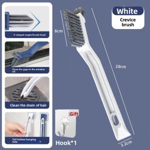 Besee | Three-in-One Gap Brush Long Handle Stiff Bristles All Angle Cleaning