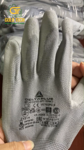 Găng tay phủ PU Delta Plus VE702PG (510 đôi) chống trượt độ bền cao thoáng khí bảo hộ lao động