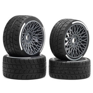 4pcs 43*101 53*107mm RC Wheel & Tire with 12mm Hex for ARRMA 1/7 Felony Infraction Limitless 6S BLX RC Highway Car Upgrade Parts