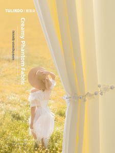 DISHE | Sheer Semi-transparent Japanese Curtains