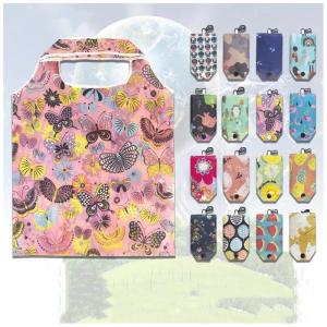 3 PCS Printed 190T Polyester Bag - Foldable Shopping Bag & Phone Storage Pouch Random Color