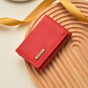 This short wallet features a minimalist design in the INS style offering plenty of card slots for storing multiple cards. It al