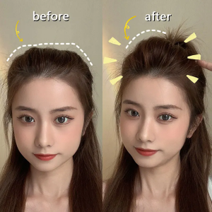 Puff Hair Head Cushion Invisible Fluffy Hair Pad Sponge Clip Bun Bump It Up Volume Hair Base for Women Girls Hairpin Accessory