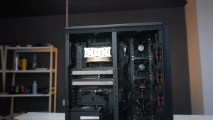 SHYUXINPC New Intel Xeon 8383C/5090 High-Performance 4-Channel GPU Server with High-Speed Liquid-Cooling System