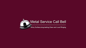 1pc Call Bell Metal desk Service Ring Anti-Rust Hotel Bar Front Desk Restaurant Kitchen Service Ring