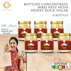 6 x 70g Ready-to-Drink Bird Nest with Honey Rock Sugar ★ Nourish & Refresh ★