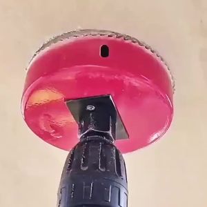 Tấm Chắn Bụi Mở Lỗ Dạng Ống Lồng Cho Máy Khoan Lỗ Kim Loại Kép/chế Biến Gỗ Tấm Chắn Bụi Cho Đèn Trần