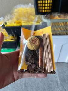 Wealth Attraction Incense Pack / Fortune Charm Herbal Set / Prosperity Ritual Pack /Worship supplies
