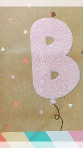 Isi 1 Paper Bag / Tas Kertas Motif Lucu Imut Bentuk Balon BABY Glitter Kualitas Ekspor untuk Syukuran Kelahiran Bayi Souvenir Kado