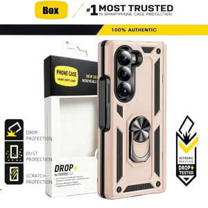 Military-Grade 360 Rotate Kickstand Holder Case for Samsung Galaxy Z Fold 8 Ultra 7 6 5 4 Hinge Protect Ott-Box Shockproof Cover