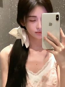 Dây Buộc Tóc cổ điển satin vải vuông hình cối xay gió dễ thương - CT03