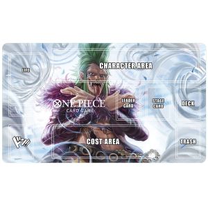 Bandai | Diy One Piece Portgas Ace Card Battle Mat OPCG Luffy Single Player Board Game Card Battle Table Mat Gift Toys
