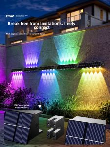 QIR | Solar Outdoor Decorative Waterproof Wall Light