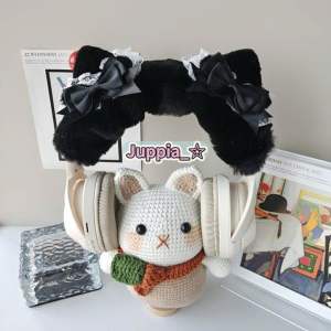 Juppia_ Đồ bọc bảo vệ tai nghe chụp tai Headphone chống trầy xước Y2k thời trang