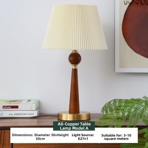 ZHENMEIJU | Romantic Warm Retro Style Table Lamp