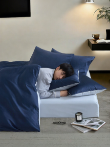 Boyang Home Textile | 60 Count Long Staple Cotton Minimalist Men Living Alone Bed Set