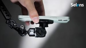 PTZ โทรศัพท์ถ่ายภาพอัลลอยแท่นค้ำสามขาขาตั้งสำหรับ iPhone พร้อม Selens Solution